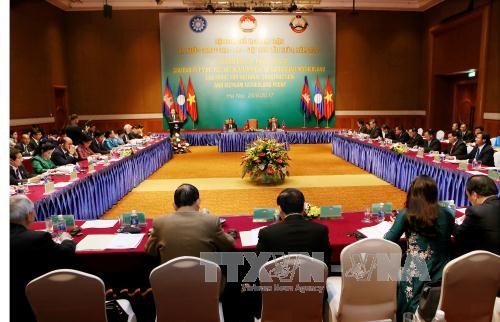 Hội nghị Chủ tịch Mặt trận ba nước Campuchia - Lào - Việt Nam lần thứ 3 - ảnh 3