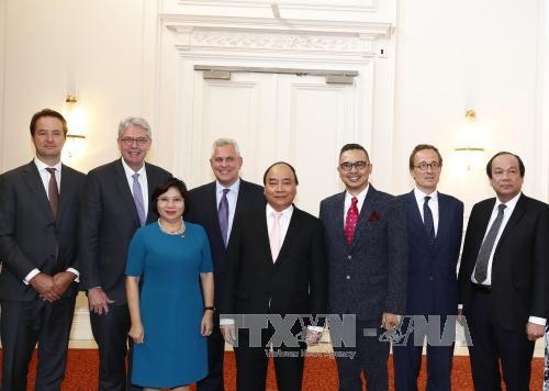 Thủ tướng Nguyễn Xuân Phúc tiếp lãnh đạo một số hiệp hội và tập đoàn kinh tế tại Hà Lan - ảnh 2