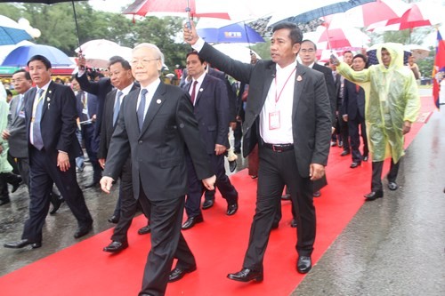 Tổng Bí thư Nguyễn Phú Trọng kết thúc tốt đẹp chuyến thăm cấp Nhà nước Vương quốc Campuchia - ảnh 1