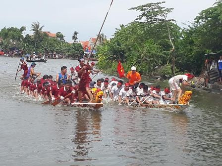    Đặc sắc lễ hội xuống đồng của người dân thị xã Quảng Yên, tỉnh Quảng Ninh - ảnh 1