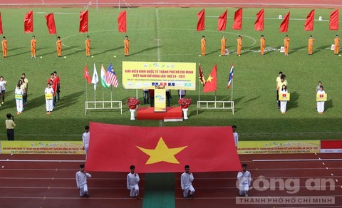 500 vận động viên tham dự giải Điền kinh quốc tế Thành phố Hồ Chí Minh - Việt Nam mở rộng  - ảnh 1