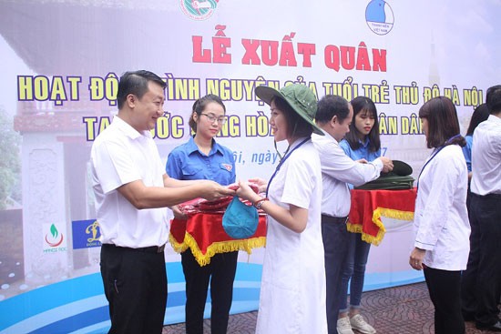 55 năm quan hệ Việt Nam – Lào: Tuổi trẻ Thủ đô chung sức xây đắp tình hữu nghị  - ảnh 1