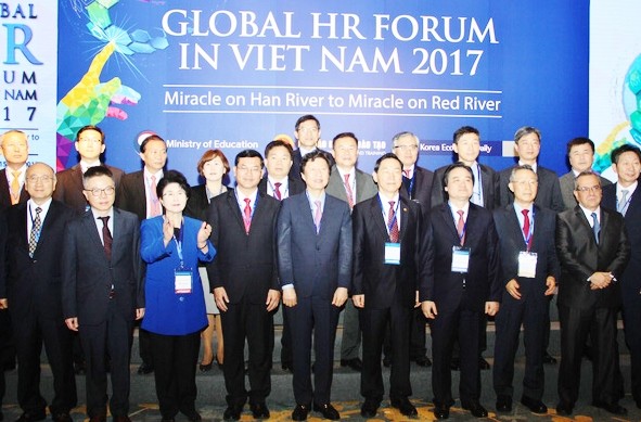 Diễn đàn Nguồn nhân lực toàn cầu 2017 Việt Nam - Hàn Quốc  - ảnh 1