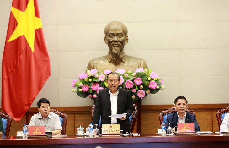 Phó Thủ tướng Trương Hòa Bình chủ trì hội nghị an ninh an toàn hàng không - ảnh 1