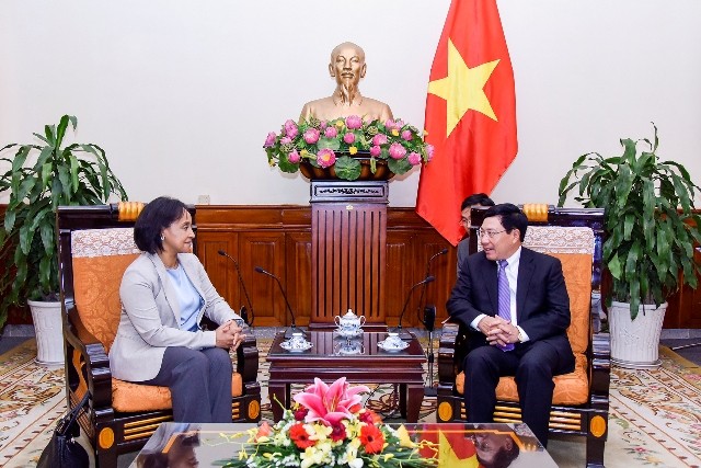 Phó thủ tướng, Bộ trưởng Ngoại giao Phạm Bình Minh tiếp Quốc vụ khanh Bộ Ngoại giao-Hợp tác QT Maroc - ảnh 1