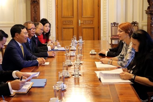 Phó Thủ tướng, Bộ trưởng Ngoại giao Phạm Bình Minh thăm chính thức Romania - ảnh 1