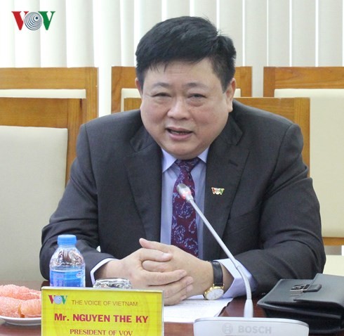 Tổng Giám đốc VOV Nguyễn Thế Kỷ tiếp Đoàn cán bộ cấp cao Tập đoàn DELL - ảnh 1