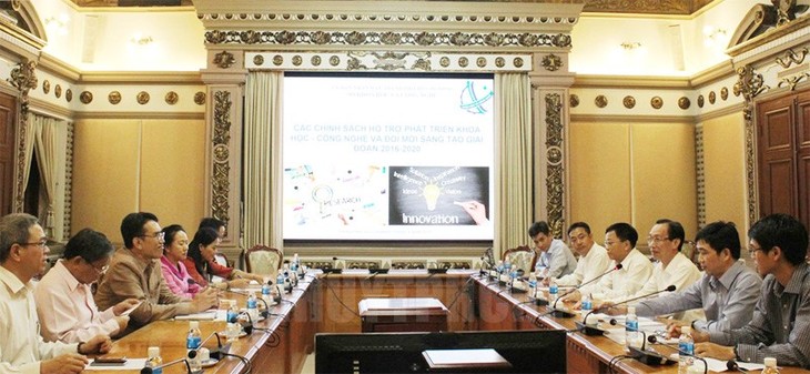 Lãnh đạo Thành phố Hồ Chí Minh tiếp đoàn cán bộ Bộ Khoa học và Công nghệ Lào  - ảnh 1