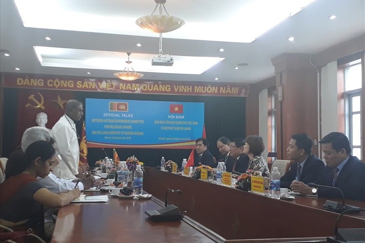 Việt Nam và Sri Lanka thúc đẩy quan hệ giao lưu, hợp tác trong lĩnh vực tôn giáo  - ảnh 1