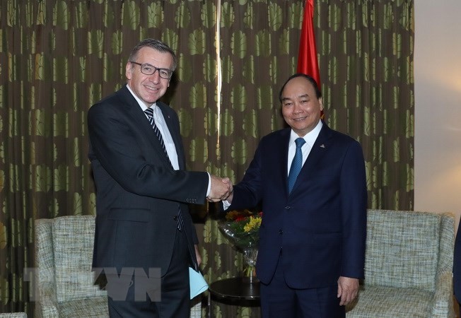 Thủ tướng Nguyễn Xuân Phúc tiếp nguyên Bộ trưởng Ngoại giao Bỉ - ảnh 1