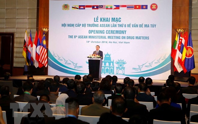 Khai mạc Hội nghị cấp Bộ trưởng ASEAN lần thứ 6 về vấn đề ma túy - ảnh 1