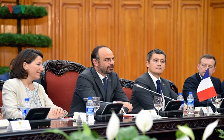 Thủ tướng Nguyễn Xuân Phúc hội đàm với Thủ tướng Cộng hòa Pháp Édouard Philippe - ảnh 3