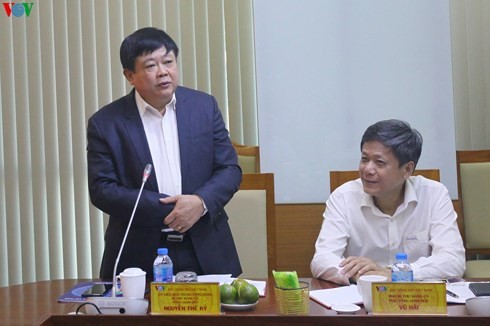 Phó Chủ tịch Quốc hội Tòng Thị Phóng làm việc với Đài Tiếng nói Việt Nam - ảnh 3