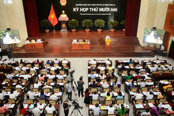 Khai mạc kỳ họp Hội đồng nhân dân Thành phố Hà Nội và Thành phố Hồ Chí Minh - ảnh 1
