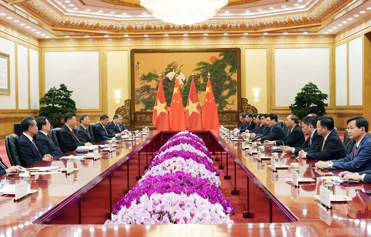 Thủ tướng Nguyễn Xuân Phúc hội kiến Tổng Bí thư, Chủ tịch Trung Quốc Tập Cận Bình - ảnh 2