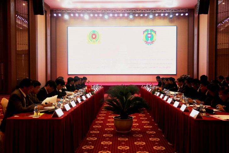 Cảnh sát Việt Nam- Lào tăng cường hợp tác phòng, chống tội phạm - ảnh 1