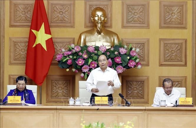 Thủ tướng Nguyễn Xuân Phúc: Chiến lược, Phương hướng kinh tế - xã hội phải thể hiện rõ khát vọng phát triển - ảnh 1