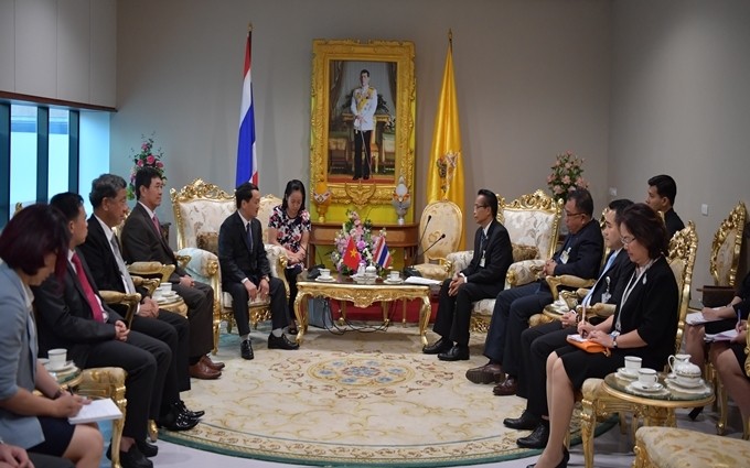 Phó Chủ tịch - Tổng Thư ký Uỷ ban Trung ương Mặt trận Tổ quốc Việt Nam Hầu A Lềnh thăm và làm việc tại Thái Lan - ảnh 1