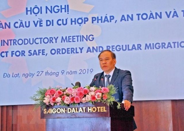 Việt Nam tích cực tham gia Thỏa thuận toàn cầu về Di cư hợp pháp, an toàn và trật tự  - ảnh 1