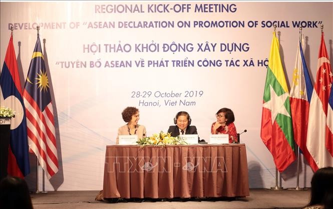 Hội thảo khởi động xây dựng “Tuyên bố ASEAN về phát triển công tác xã hội” - ảnh 1