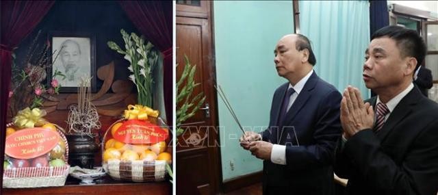 Thủ tướng Nguyễn Xuân Phúc dâng hương tưởng nhớ Chủ tịch Hồ Chí Minh tại Di tích Nhà 67 - ảnh 1