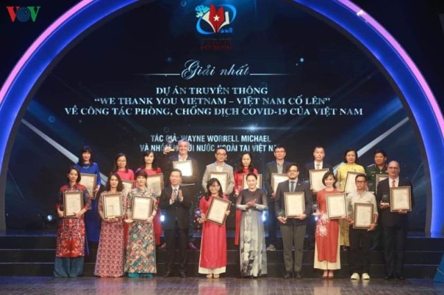 Chủ tịch Quốc hội Nguyễn Thị Kim Ngân dự Giải thưởng toàn quốc về thông tin đối ngoại lần thứ VI - ảnh 1