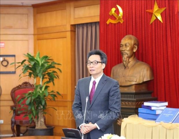 Lễ tiếp nhận bản thảo Bộ Lịch sử Việt Nam - ảnh 1