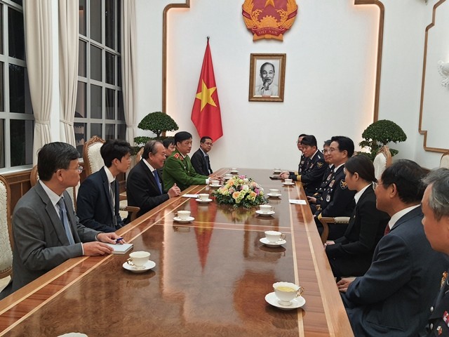 Phó Thủ tướng Trương Hòa Bình tiếp Tư lệnh Cảnh sát Quốc gia Hàn Quốc - ảnh 1