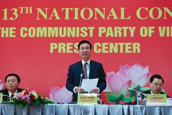 Họp báo quốc tế về Đại hội toàn quốc lần thứ XIII của Đảng cộng sản Việt Nam - ảnh 1