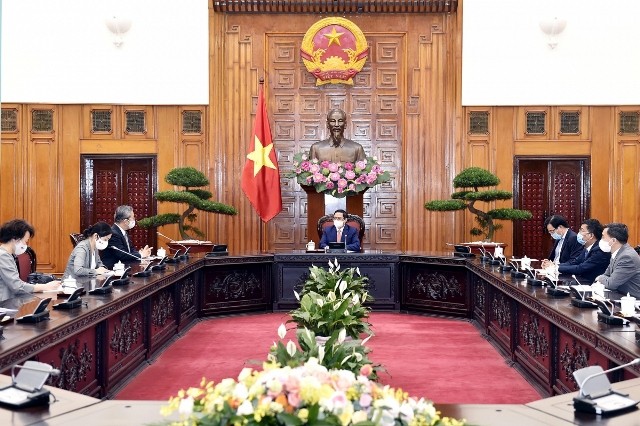 Thủ tướng Chính phủ Phạm Minh Chính tiếp Đại sứ Nhật Bản tại Việt Nam Yamada Takio - ảnh 2