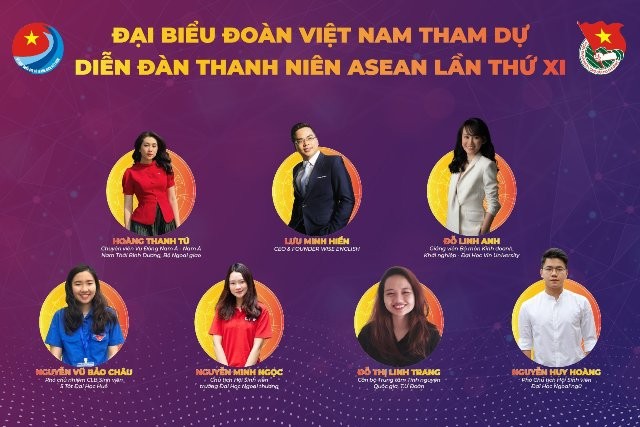 7 đại biểu thanh niên Việt Nam tham gia Diễn đàn Thanh niên ASEAN lần thứ 11 - ảnh 1