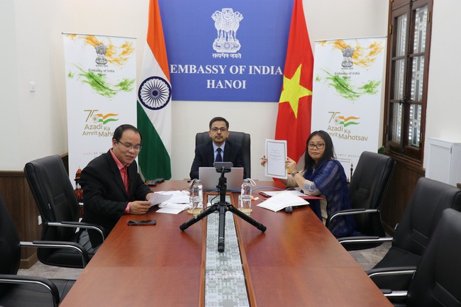 Đại sứ quán Ấn Độ ký Bản ghi nhớ với 8 địa phương của Việt Nam về triển khai các dự án tác động nhanh - ảnh 1