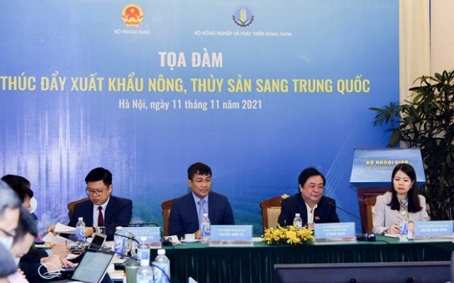 Tọa đàm “Thúc đẩy xuất khẩu nông, thủy sản sang Trung Quốc” - ảnh 1