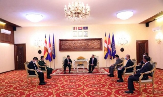 Campuchia khẳng định quyết tâm giữ gìn quan hệ hữu nghị, đoàn kết và hợp tác với Việt Nam  - ảnh 1