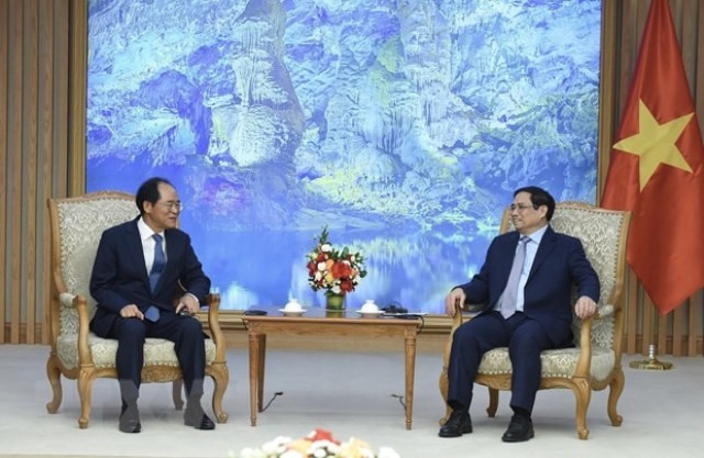 Thúc đẩy hợp mạnh mẽ và thực chất hơn nữa quan hệ giữa hai nước Việt Nam - Hàn Quốc  - ảnh 1