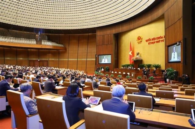 Quốc hội thảo luận ở tổ về Kết quả thực hiện kế hoạch phát triển kinh tế - xã hội năm 2022 - ảnh 1
