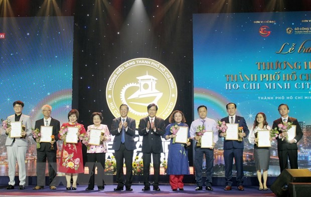 45 doanh nghiệp nhận giải thưởng Thương hiệu Vàng Thành phố Hồ Chí Minh lần thứ 3 - ảnh 1