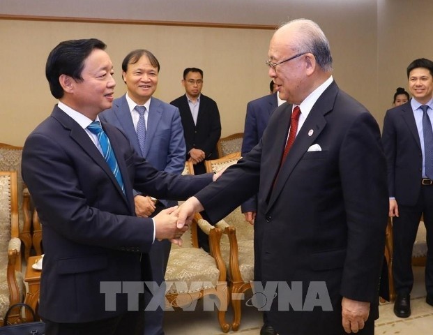 Việt Nam sẵn sàng hợp tác cùng Nhật Bản thực hiện các cam kết, mục tiêu toàn cầu - ảnh 1