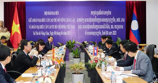 Thúc đẩy hợp tác giữa Thành phố Hồ Chí Minh với các địa phương của Lào - ảnh 1