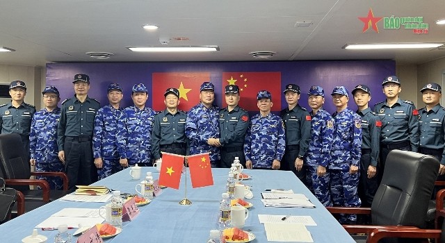 Việt Nam và Trung Quốc củng cố, duy trì hoạt động thực thi pháp luật, bảo đảm an ninh,  hòa bình trên biển - ảnh 1