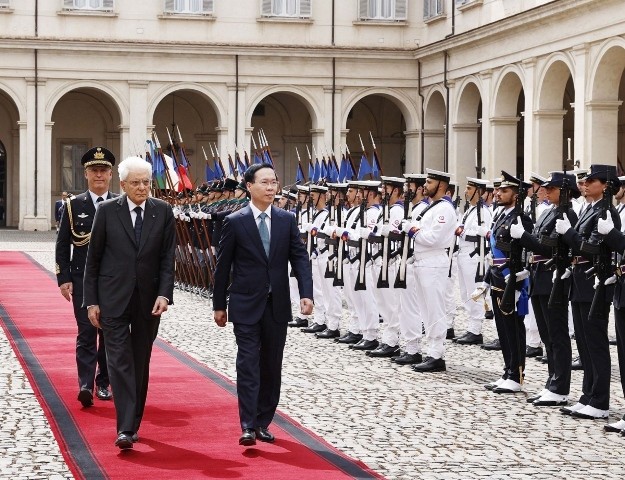 Chủ tịch nước Võ Văn Thưởng kết thúc tốt đẹp chuyến thăm cấp Nhà nước Italy và thăm Vatiacan - ảnh 1