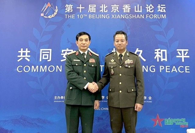 Củng cố hợp tác quốc phòng hai nước Việt Nam, Campuchia  - ảnh 1