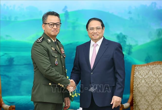 Thủ tướng Phạm Minh Chính tiếp Phó Thủ tướng, Bộ trưởng Quốc phòng Campuchia - ảnh 1