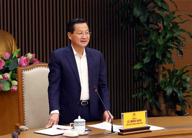 Phó Thủ tướng Lê Minh Khái chủ trì cuộc họp về tăng trưởng tín dụng - ảnh 2
