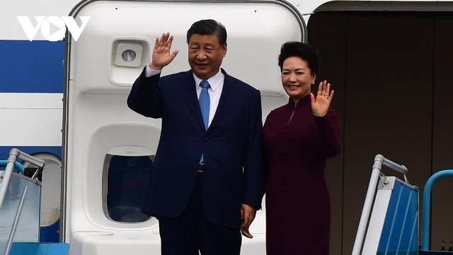 Tổng Bí thư, Chủ tịch Trung Quốc Tập Cận Bình tới Hà Nội bắt đầu chuyến thăm cấp Nhà nước tới Việt Nam - ảnh 1