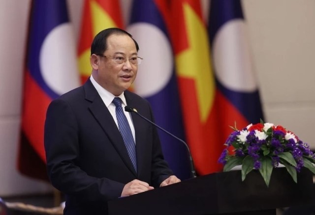 Thủ tướng Chính phủ Lào Sonexay Siphandone thăm chính thức Việt Nam - ảnh 1