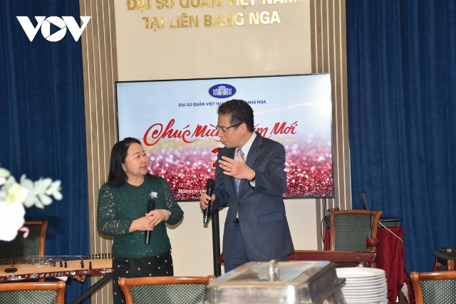 Đại sứ quán Lào tại Nga chúc Tết Nguyên đán Giáp Thìn 2024 của Việt Nam - ảnh 1