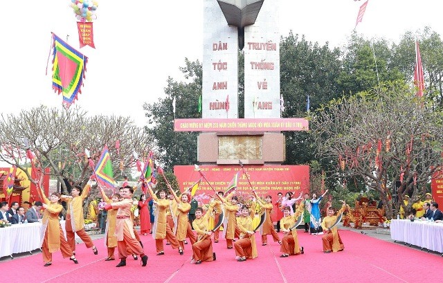 Kỷ niệm 235 năm Chiến thắng Ngọc Hồi và tôn tạo di tích tại Thanh Trì, Hà Nội - ảnh 2