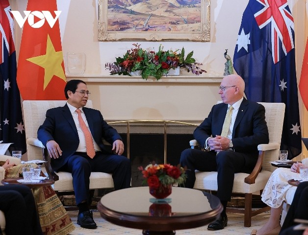 Thủ tướng Phạm Minh Chính tiếp xúc các nhà lãnh đạo Australia - ảnh 2