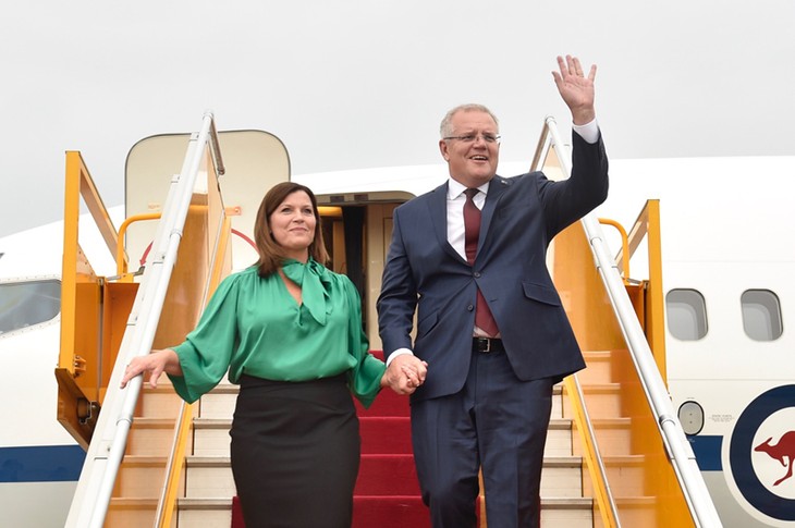 Chùm ảnh: Thủ tướng Australia và Phu nhân thăm chính thức Việt Nam - ảnh 1